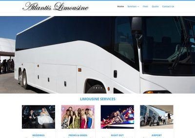 Website Design & SEO – Atlantis Limousine