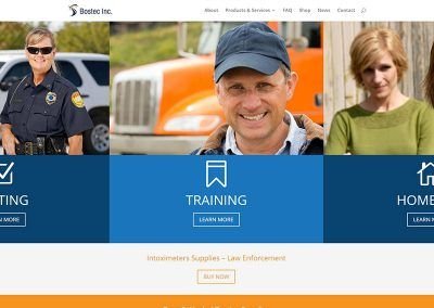 Website & E-Store Redesign – Bostec