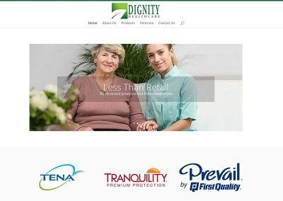 Website Re-Design – Dignity Health Care