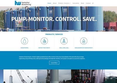 Website Design – Hoelscher Dewatering
