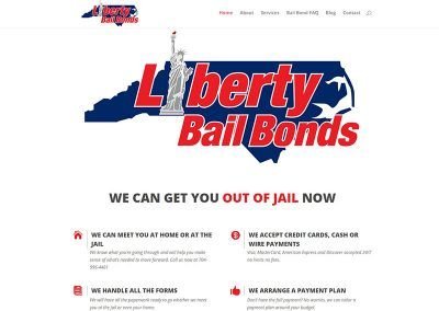 Website Design & SEO – Liberty Bail Bonds