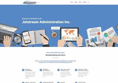 Website Design – Jetstream Admin