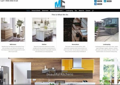 Website Design & SEO – Manulock Construction